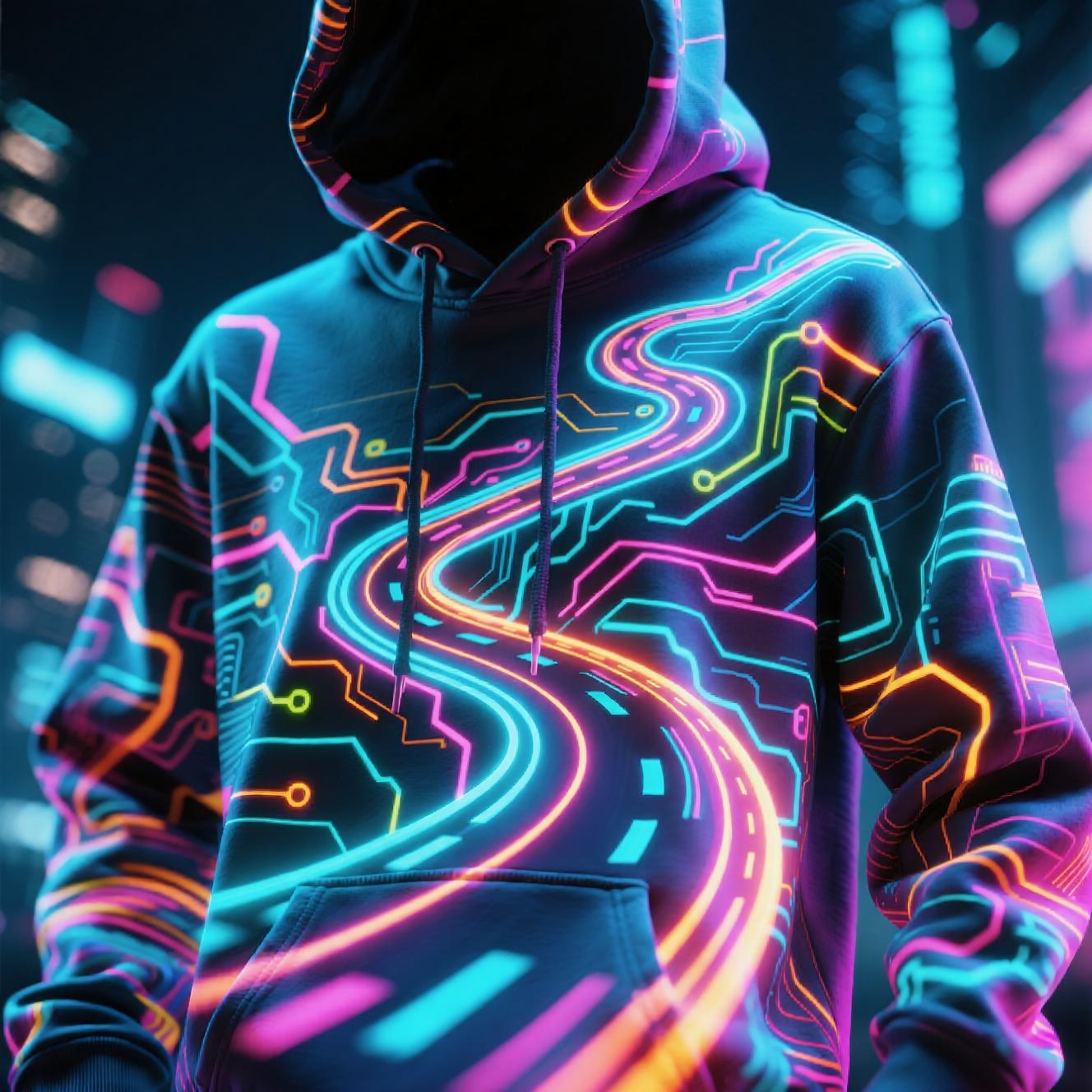 Cyber Circuit hoodie